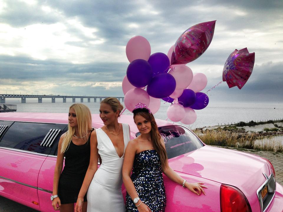 Sweet 16 & rosa limousine, pinklimo