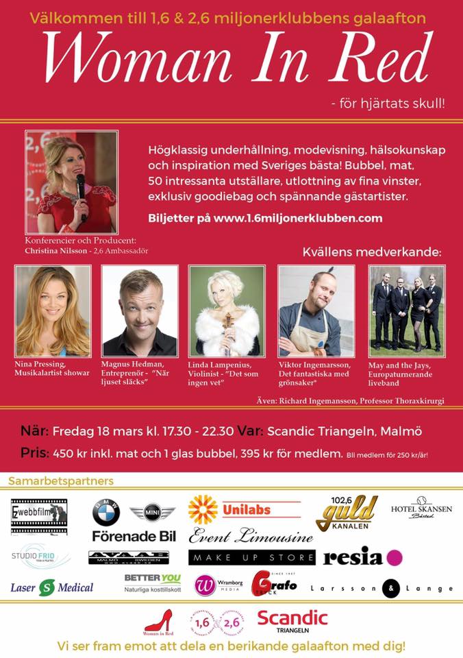 Woman in red - Event Limousine
